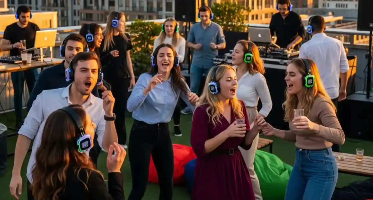 Silent Disco w Poznaniu: Nowy wymiar imprezy z Silent Disco!