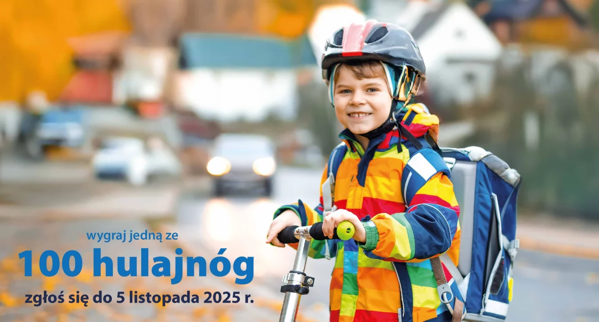 KRUS zaprasza na bezpłatny kurs dla dzieci. Do wygrania 100 hulajnóg!