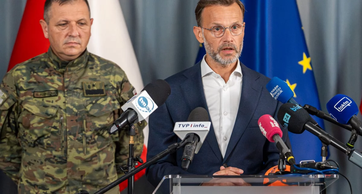 Spokój w obliczu niepokoju. Wojewoda podlaski uspokaja mieszkańców po naruszeniu polskiej przestrzeni powietrznej