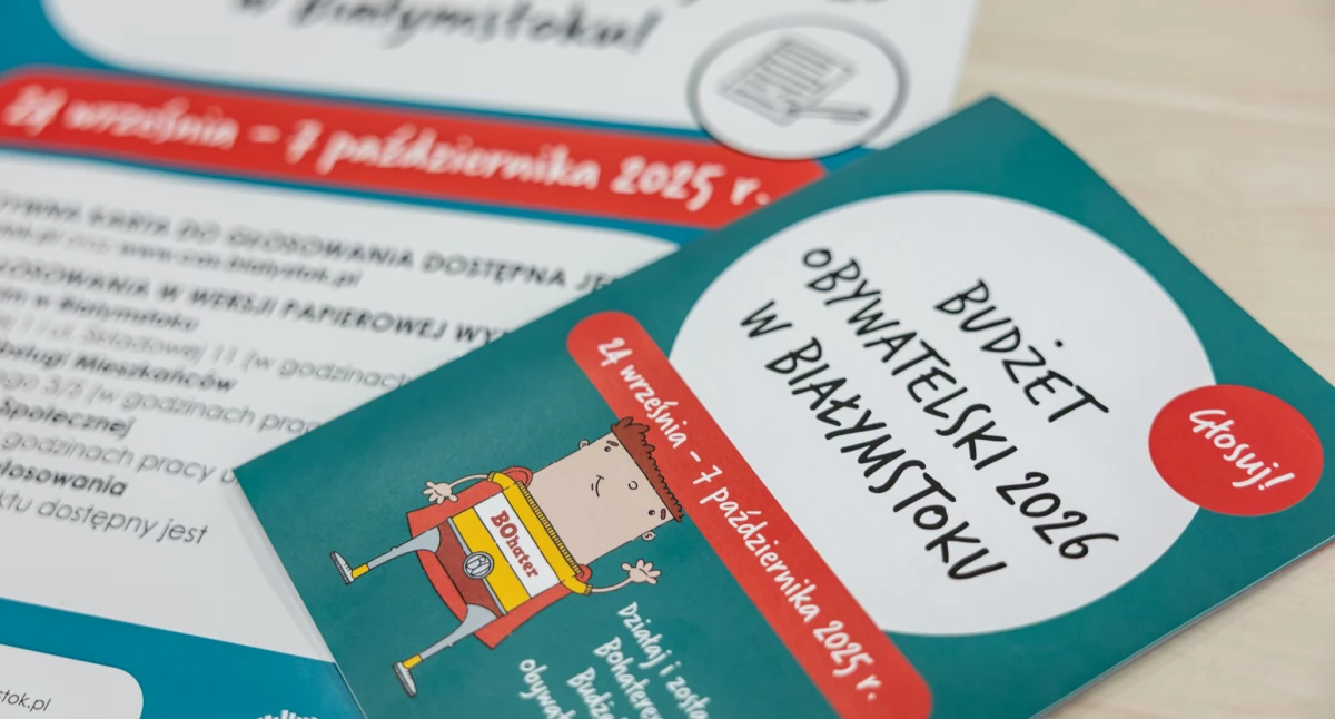 Białystok w rękach mieszkańców: wybierz, na co przeznaczyć 15 milionów złotych