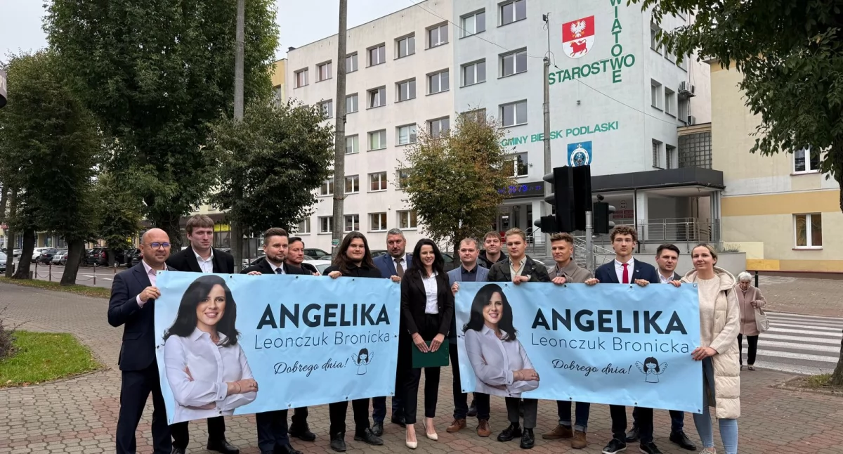 Nowa twarz dla Bielska Podlaskiego? Angelika Leończuk-Bronicka w wyścigu na wójta