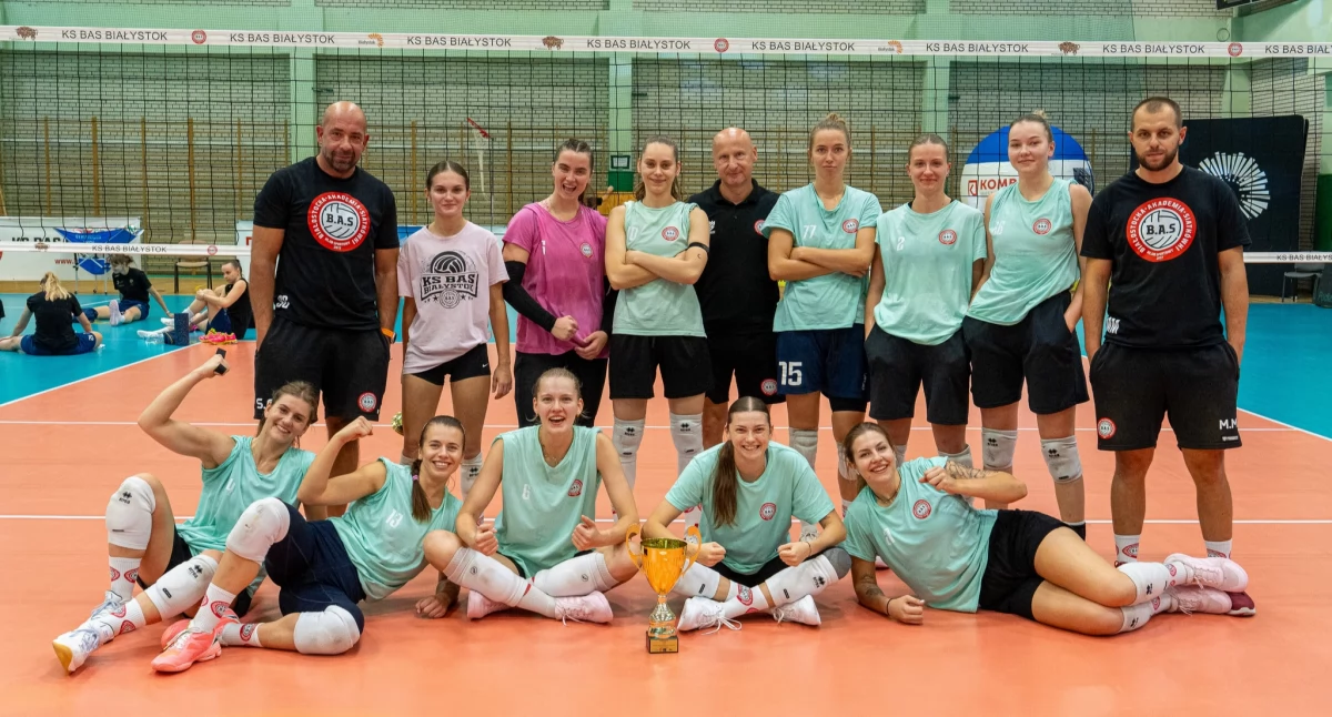 1 liga siatkówki: KS BAS Kombinat Budowlany Białystok. Porażka w Sosnowcu po zaciętej walce