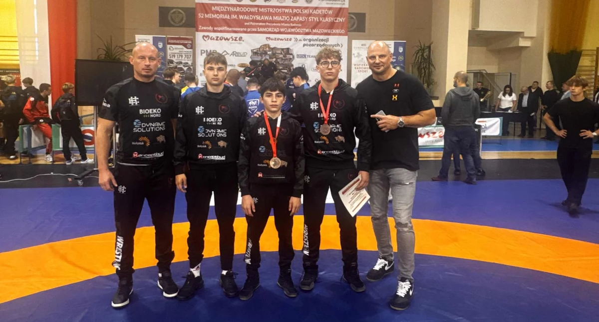 Zapaśnicza sobota pełna sukcesów! Dwa medale mistrzostw Polski dla Klubu Sportowego Wschód