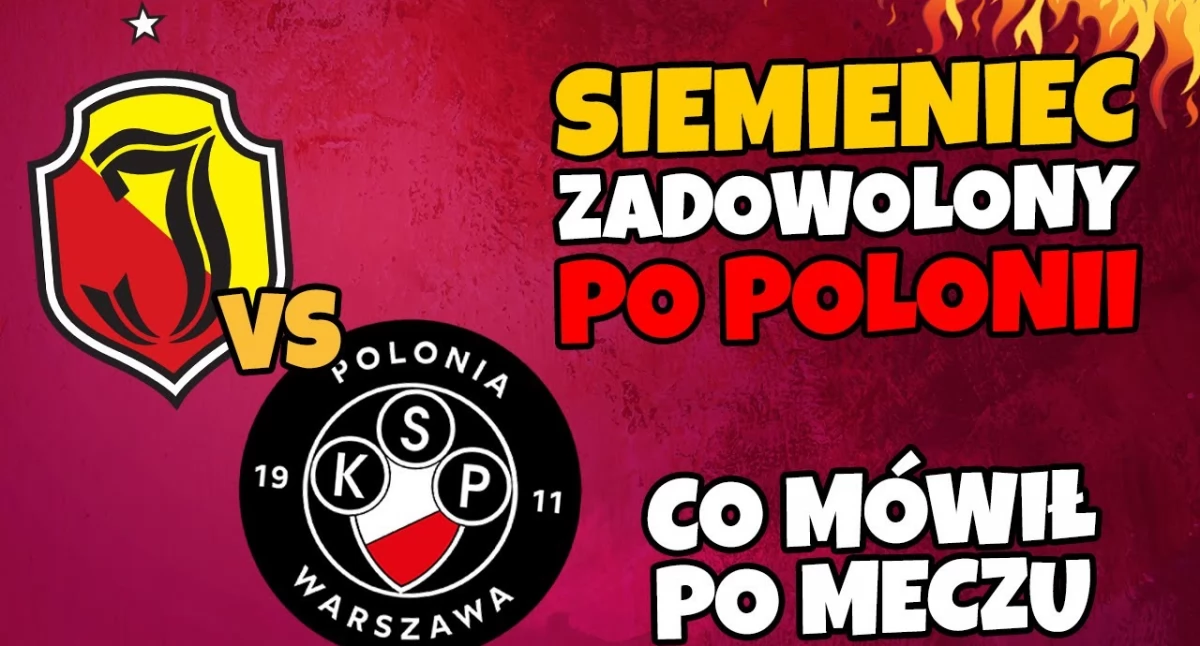 Siemieniec zadowolony po sparingu z Polonią. Momenty były! (WIDEO)