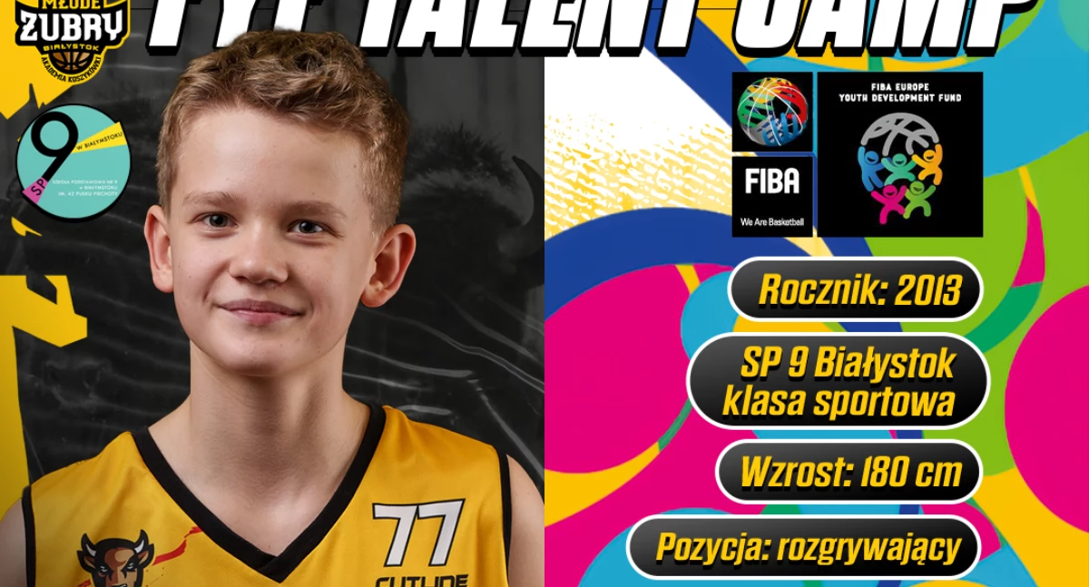Koszykarski brylant z Młodych Żubrów: Mateusz Jurczewski. Ale to będzie kozak! 