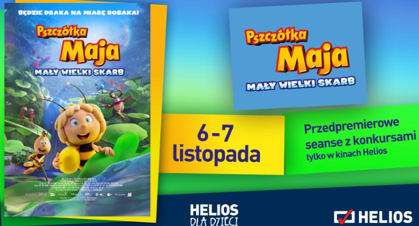 Pszczółka Maja w kinie Helios - seanse z konkursami dla najmłodszych!