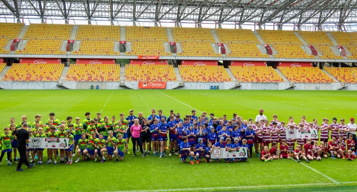 Święto młodzieżowego rugby w Białymstoku. Czwarty Podlaski Turniej Żubra rozegrany!