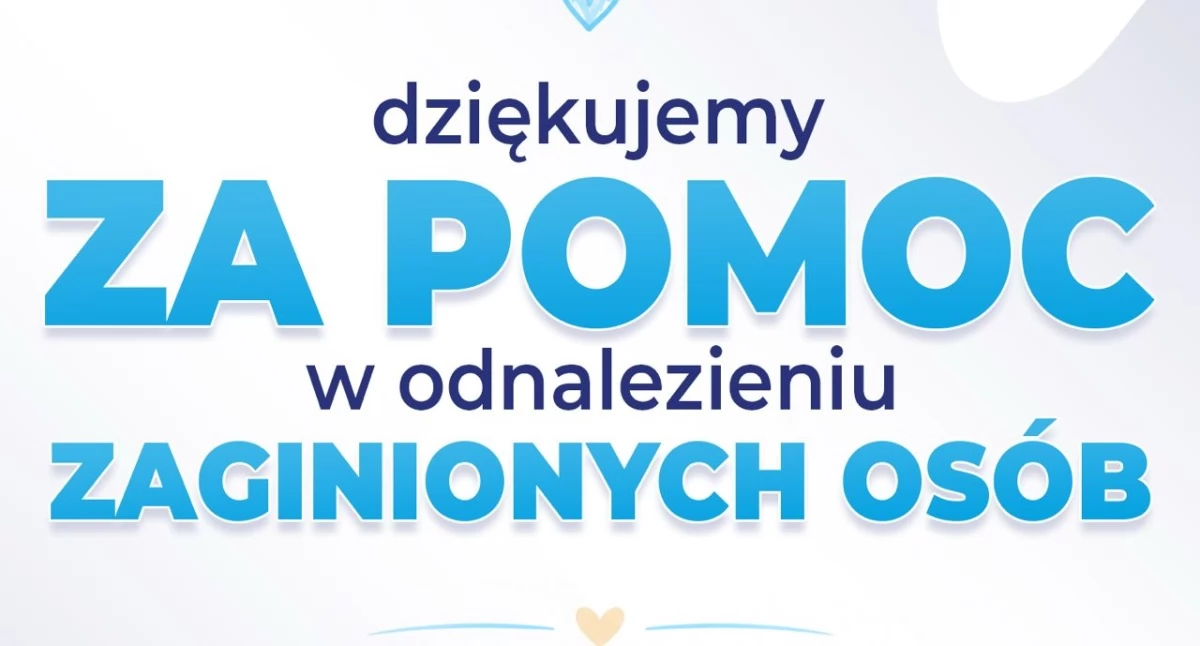 Bartłomiej odnaleziony! Dziękujemy!