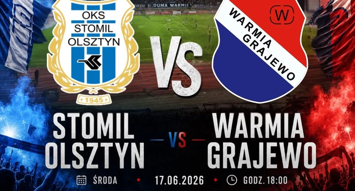 Warmia Grajewo w Olsztynie walczy o III ligę. Czy Wilczki uciszą Stomil?