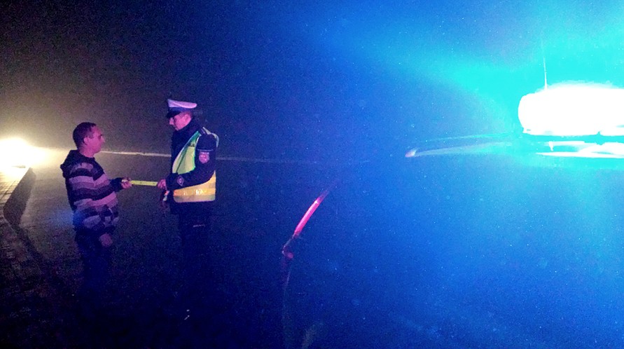Policjanci grajewskiej drogówki – w trosce o bezpieczeństwo pieszych