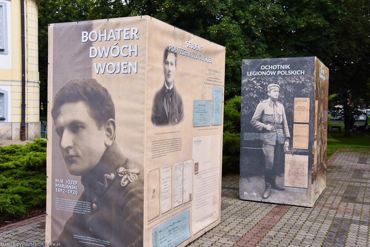Józef Marjański bohater Bitwy Białostockiej