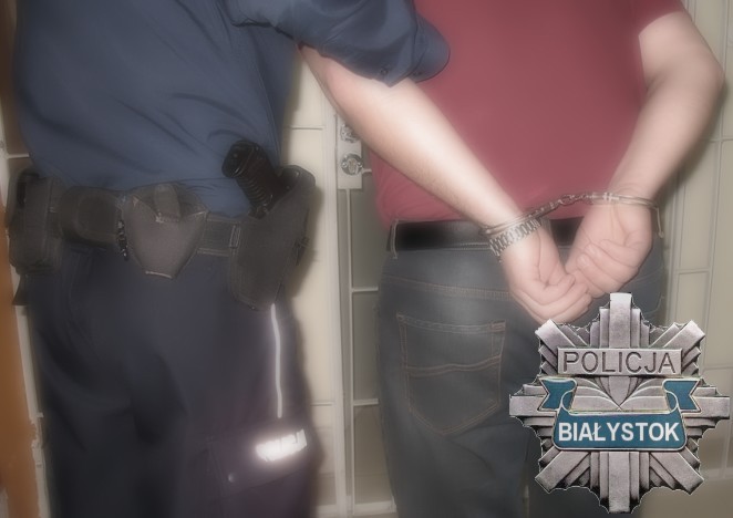 Agresywny 26-latek w rękach białostockich policjantów