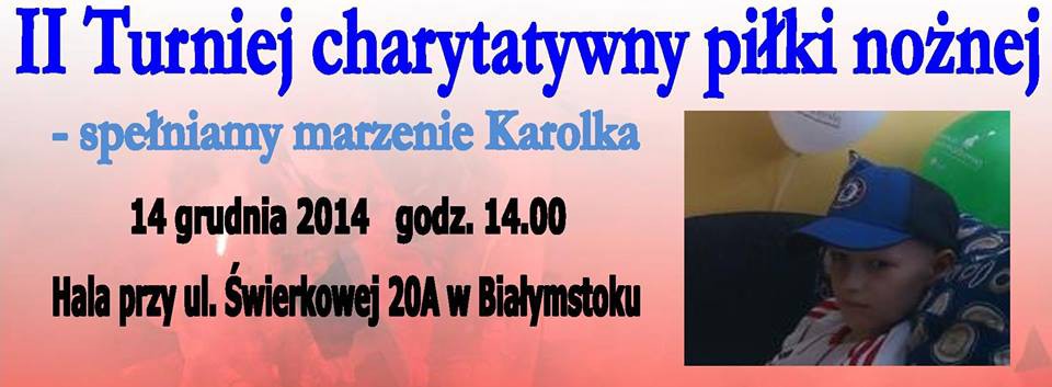 Studenci UwB pomagają spełnić marzenie chorego Karolka