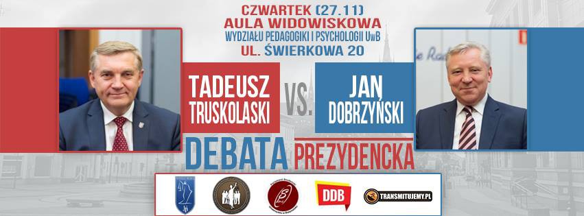Debata prezydencka (TRANSMISJA NA ŻYWO)!