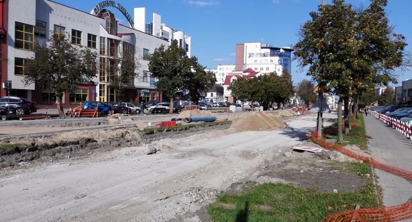 Mieszkańcy i przedsiębiorcy narzekają na remont Legionowej