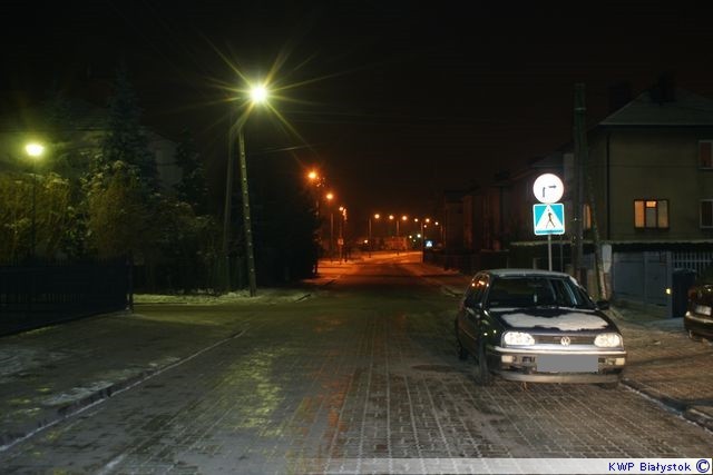 Potrącenie 80-latki w Bielsku Podlaskim