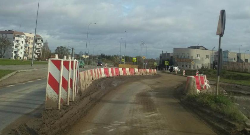 Trasa Niepodległości: masakra, koszmar, błoto i objazdy