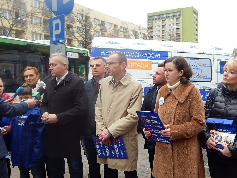 Platforma Obywatelska wychodzi na ulice by być bliżej ludzi