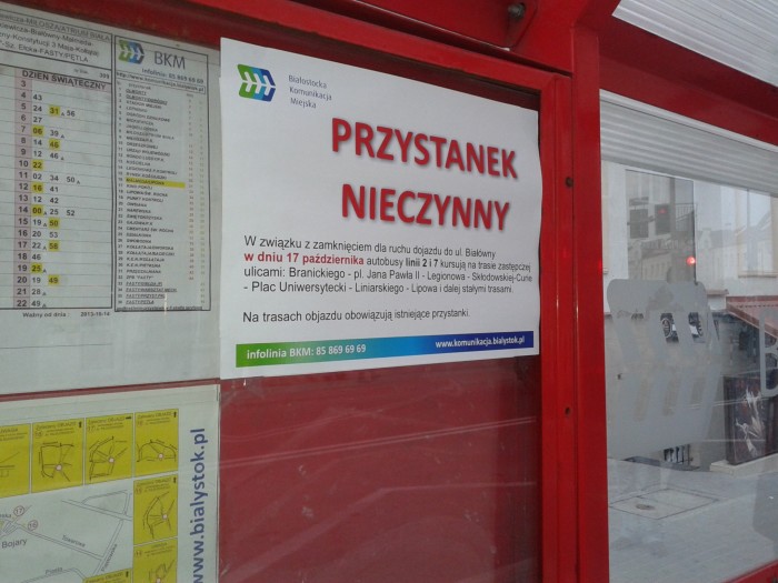 Od dziś inaczej jeżdżą autobusy
