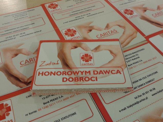 Międzynarodowy Dzień Dobroczynności świętuj z Caritas