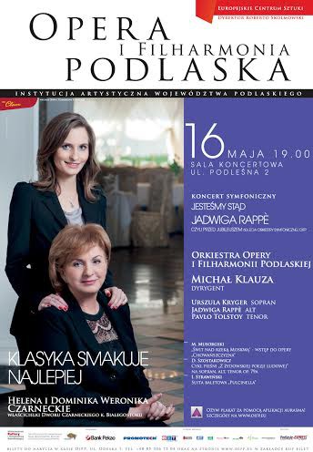 Koncert w filharmonii, bez scenografii Pabla Picasso