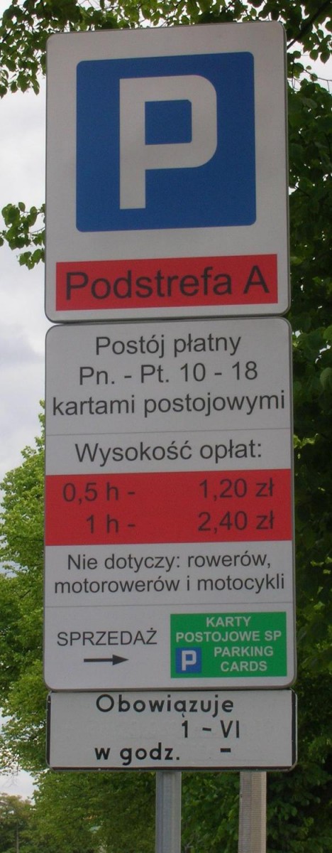Karty parkingowe ważne tylko do końca roku