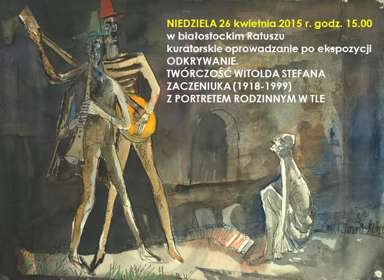Oprowadzanie kuratorskie po wystawie w białostockim Ratuszu