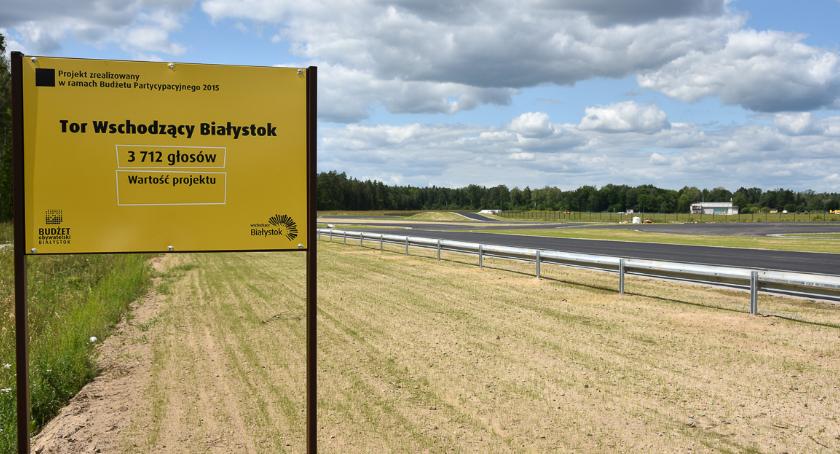 Miasto chce wybudować drogę do Toru Wschodzący Białystok