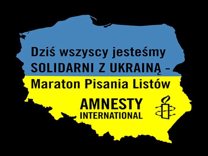 Pisali listy dla Ukrainy