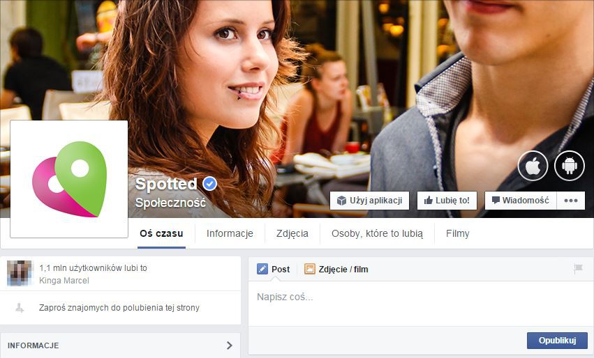Panika na Facebooku – spotted zniknął