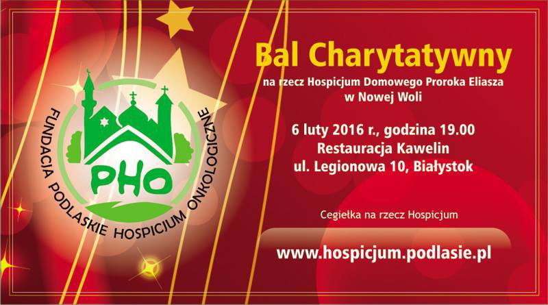Bal Charytatywny dla Hospicjum