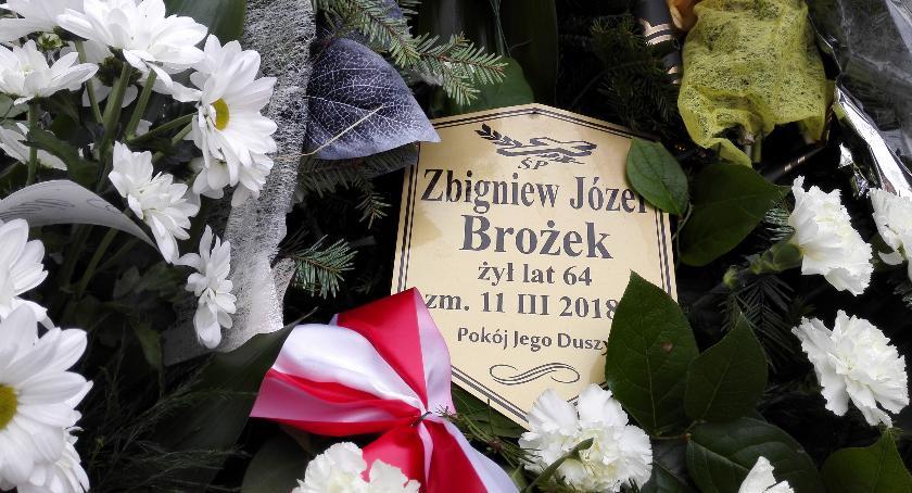 Ostatnie pożegnanie Zbigniewa Brożka