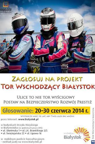 Tor wyścigowy w Białymstoku? To możliwe!