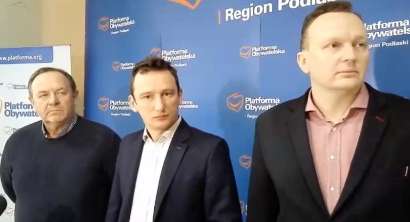 Platforma Obywatelska chce większej aktywności mieszkańców