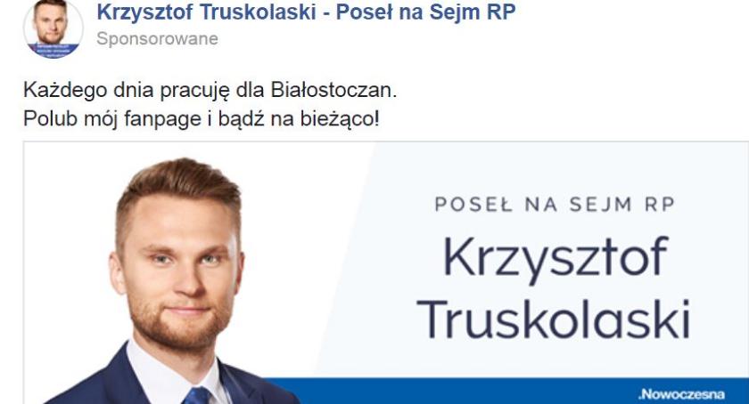 Działacz znalazł się w sieci…