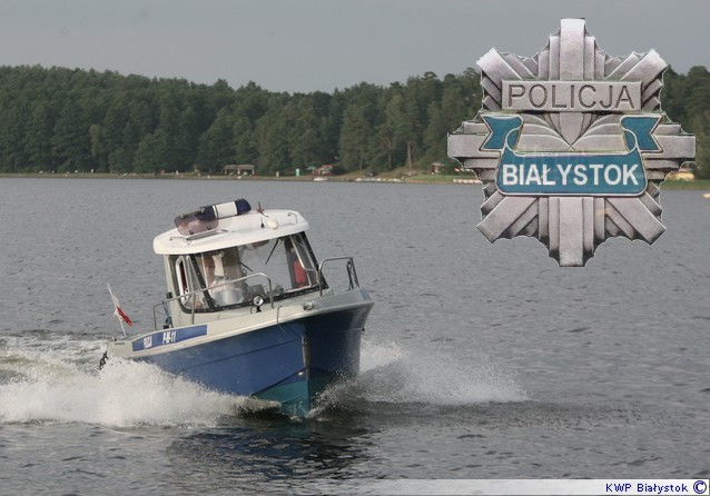 Policjanci uratowali tonącego wędkarza