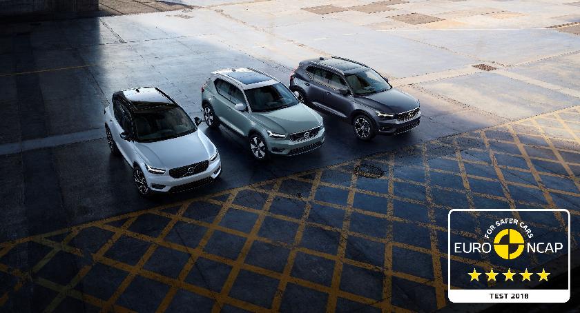 Volvo XC40 to jeden z najbezpieczniejszych samochodów na świecie. Potwierdziły to testy
