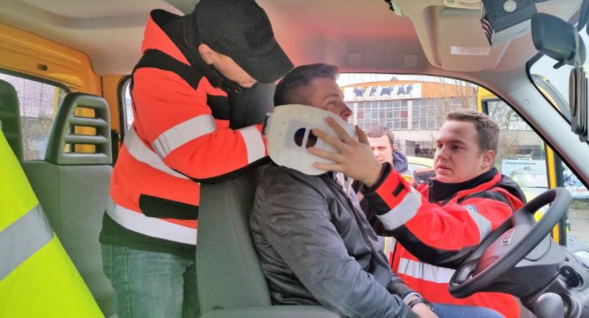 Wypadek - każda pomoc może być na wagę życia