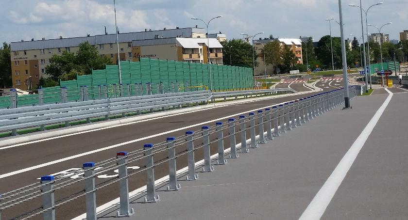 Przedłużenie Sitarskiej na chwilę przed otwarciem