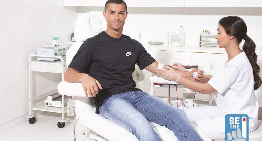 Oddaj krew w Białymstoku. Bądź jak Ronaldo!