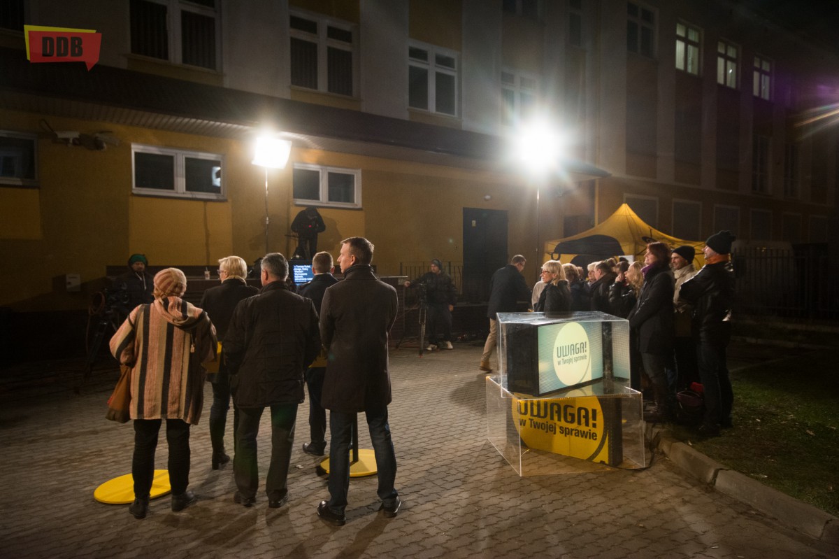 Smutny spektakl na Ogrodowej