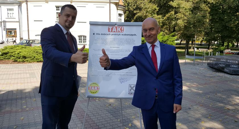 Kodeks dobrych praktyk wyborczych podpisany. „Białystok na TAK” rozpoczyna kampanię