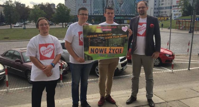 To może parking podziemny pod Placem NZS? 