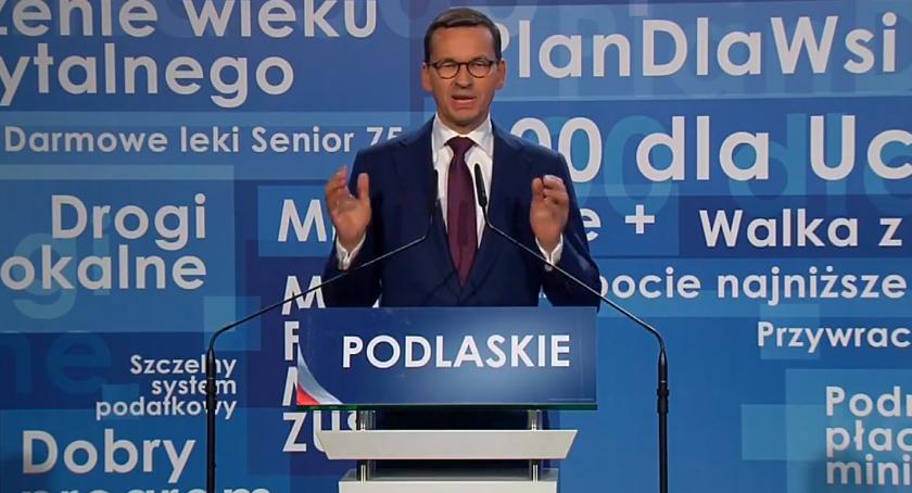 Premier Morawiecki: Nie pozwolimy, aby wróciły mafie i hulały tu jak wiatr po dzikich polach
