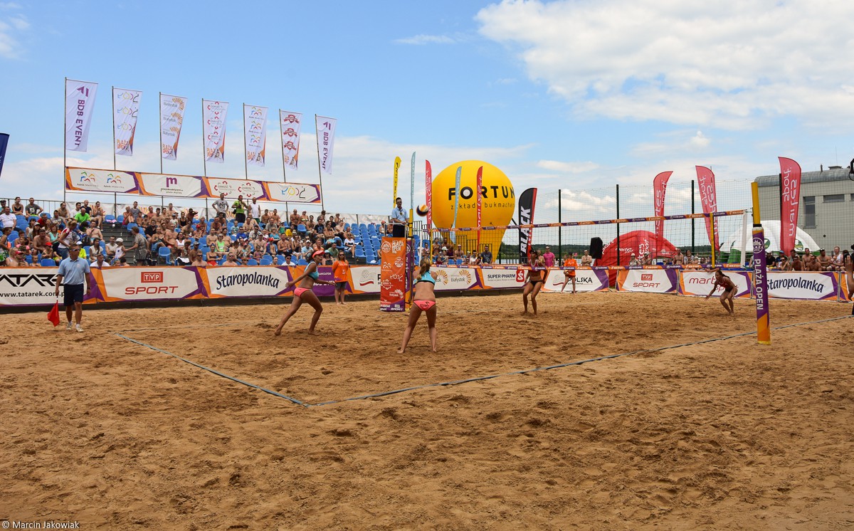 Sportowo na plaży