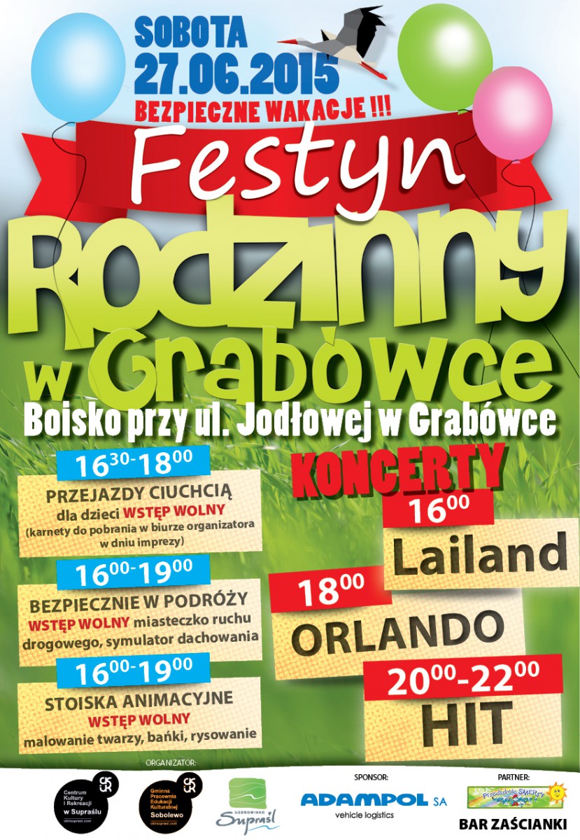 Festyn Rodzinny w Grabówce w tę sobotę