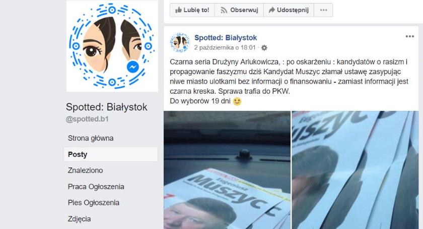 Panie prezydencie, chce pan rozmawiać o hejcie? Może zacznijmy od spotted Białystok?
