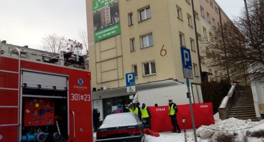 Śmiertelne potrącenie pieszej na ulicy Skłodowskiej