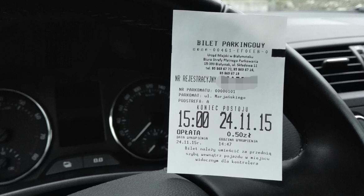 Parkomaty i numery rejestracyjne. Po co Miasto zbiera dane osobowe?