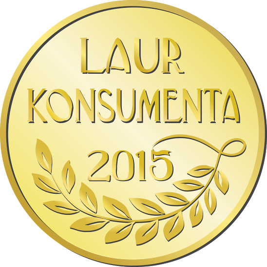 Lody Bonano z godłem Złoty Laur Konsumenta 2015